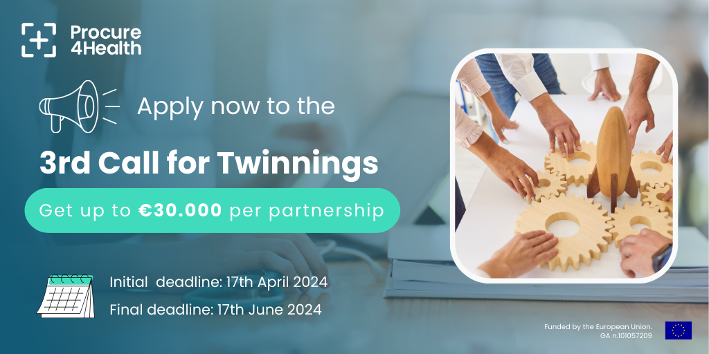 3rd Call for Twinnings - Support on dissemination!